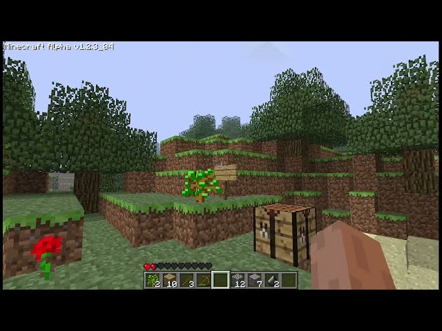 Minecraft InfDev Alpha (Through The Versions)