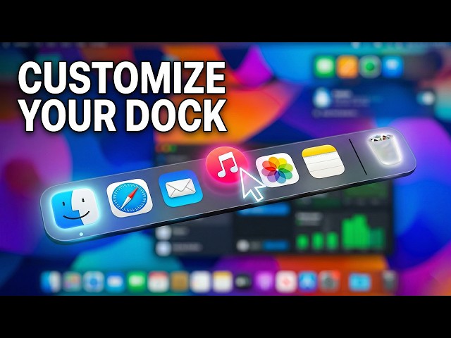 How to Customize the Dock on Mac (Beginner's Guide)