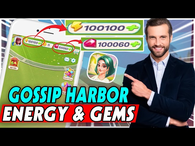 Gossip Harbor Hack - How To Get FREE Gems & Energy FAST!