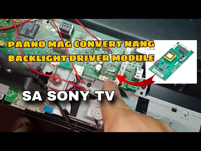PANU MAG CONVERT NANG BACKLIGHT DRIVER MODULE SA SONY LED AND SMART TV..