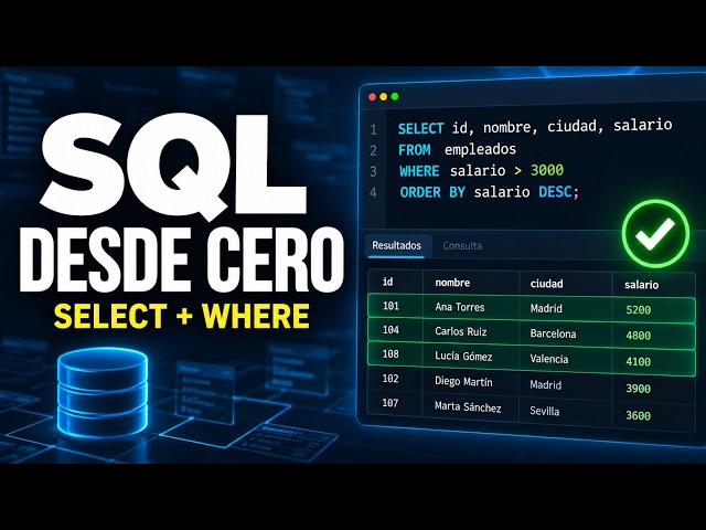 SQL from Scratch: SELECT, WHERE, and ORDER BY with Real Examples