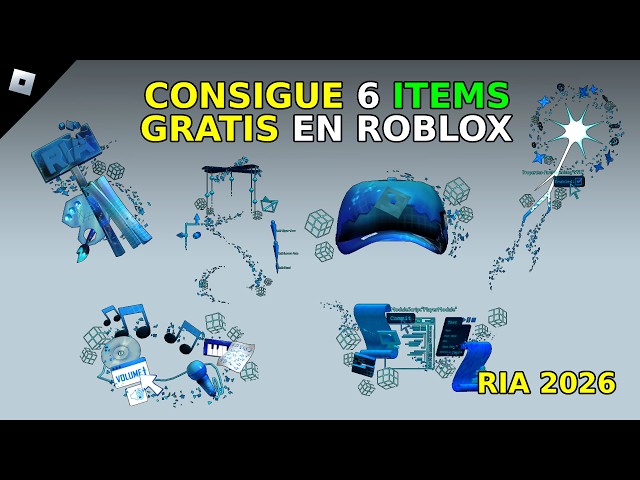 GET 6 FREE ITEMS IN ROBLOX | RIA Event 2026 - THE BLOCK