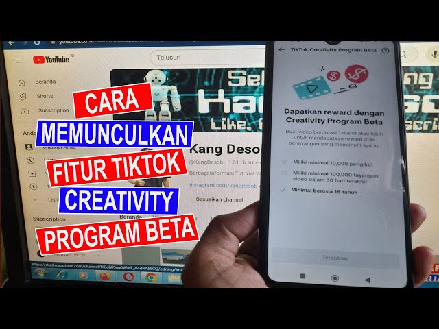 Cara Memunculkan Fitur Tiktok Creativity Program Beta untuk Pemula