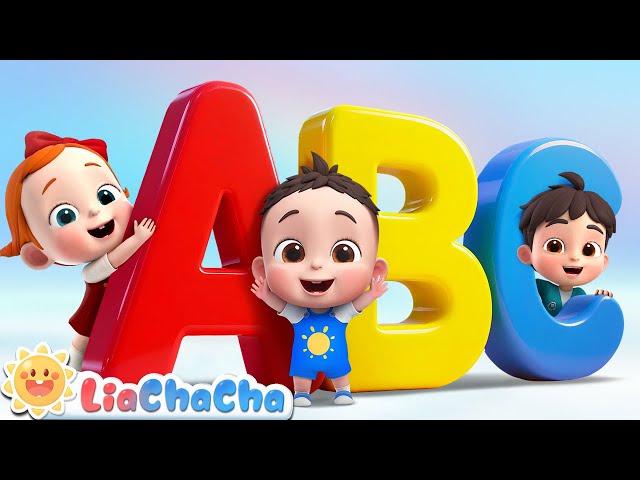 Learn ABCD | ABC Alphabet Song | ABC Song | ABCD Song | Nursery Rhymes & Kids Songs | LiaChaCha