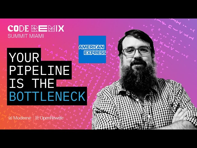 Your pipeline is the bottleneck