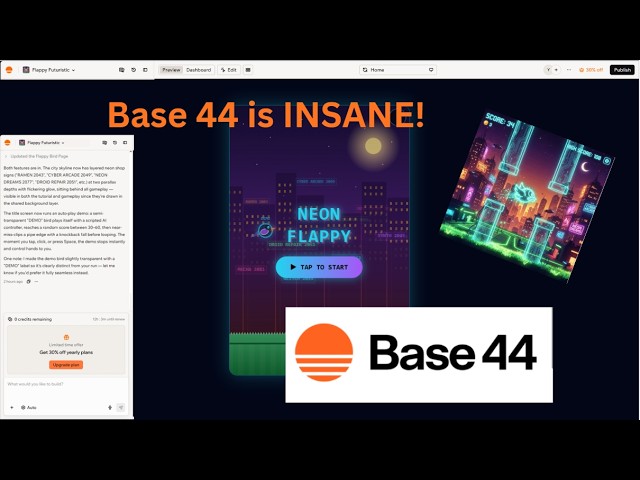 Making Flappy Bird With Base44 Follow My Steps Part 1