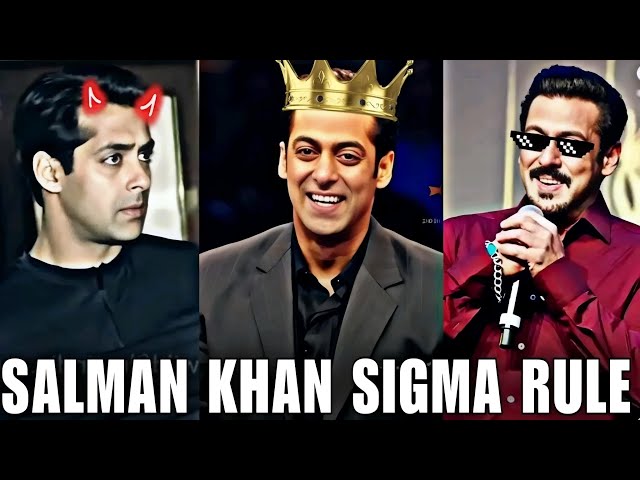 salman khan sigma rule | salman khan savage moments | salman khan chad memes | meme compilation