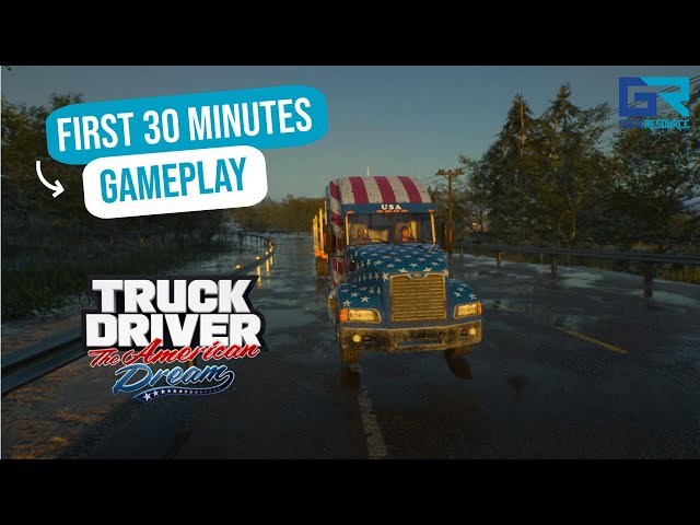 Truck Driver: The American Dream | First 30 Minutes Gameplay | PlayStation 5