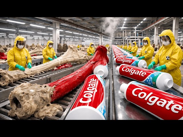 Inside a Toothpaste Factory: How Millions of Toothpaste Tubes Are Made | Complete Process