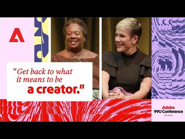 Designing with AI Without Losing Your Creativity | Ovetta Sampson at Adobe's 99U