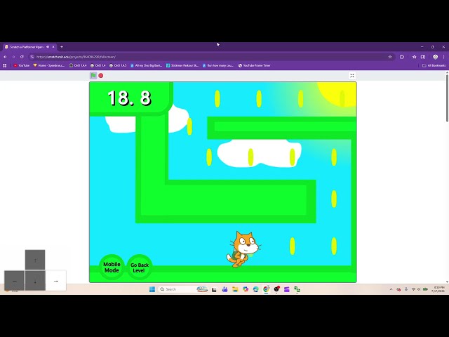 Scratch A Platformer 100% in 30.9 (Current PB)