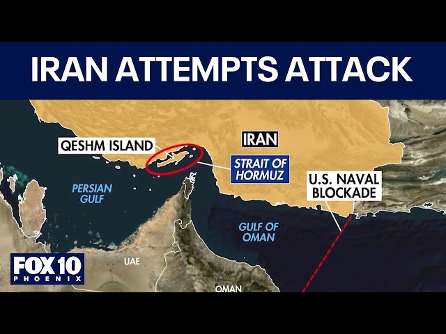 Iran drone strike failed: U.S. military retaliates with island strikes | FOX 10 Phoenix