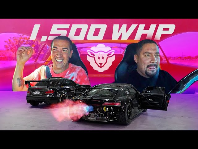REACCIONO A R8 DE 1500WHP DE SHEEPEY RACE! | JUCA