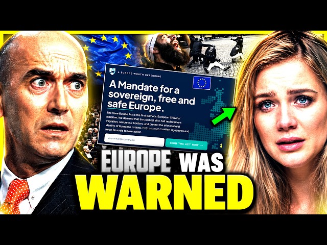 Save Europe Act: This May Change Everything... Europe Was Warned!