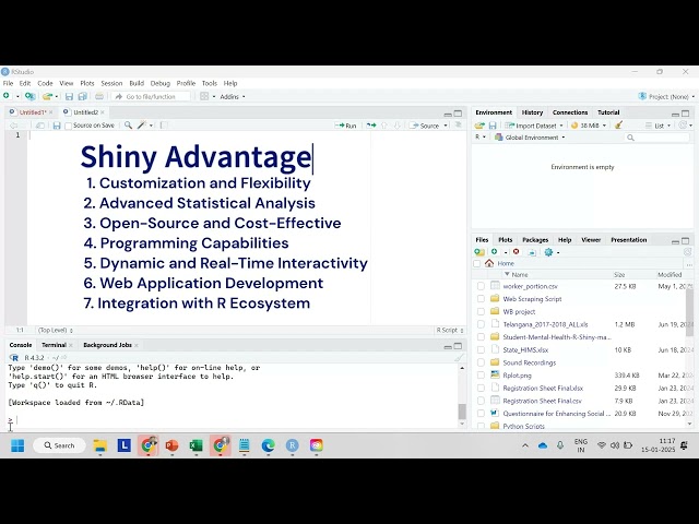 Lecture 13: Introductio to Rshiny
