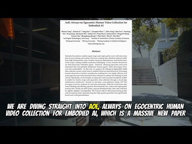 AoE: Always-on Egocentric Human Video Collection for Embodied AI (Feb 2026)