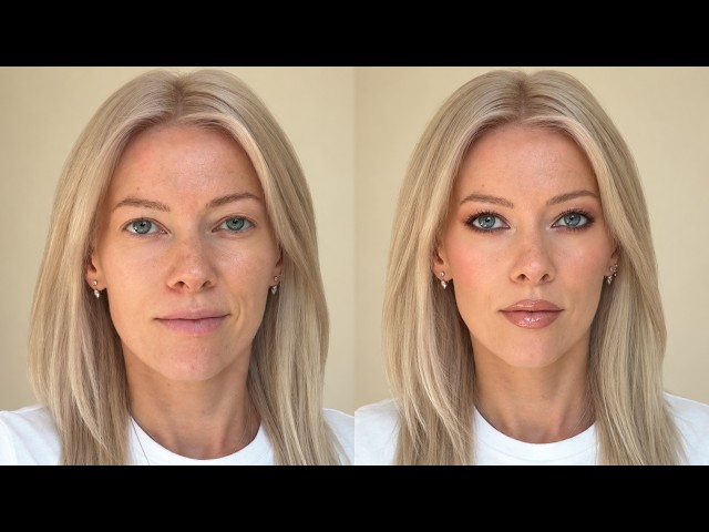 90s Supermodel Makeup Tutorial | Soft Brown Smokey Eye | Elena Rachitskata