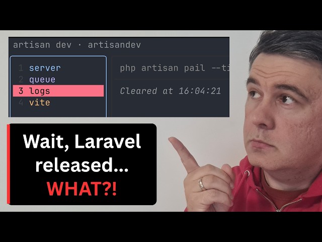 NEW in Laravel 13.25: "php artisan dev" and Multiflex Package