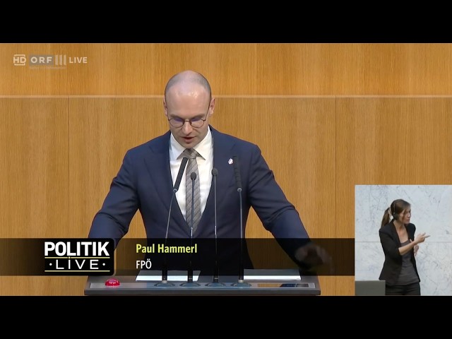 Paul Hammerl - Klimaneutralität 2040 - Gefährdung der Wirtschaft - 28.9.2026