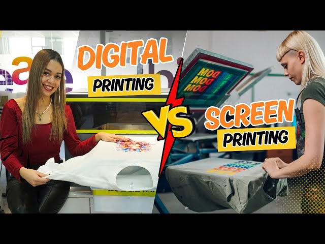 Screen Printing vs Digital Printing: Which is Best for Your Business?
