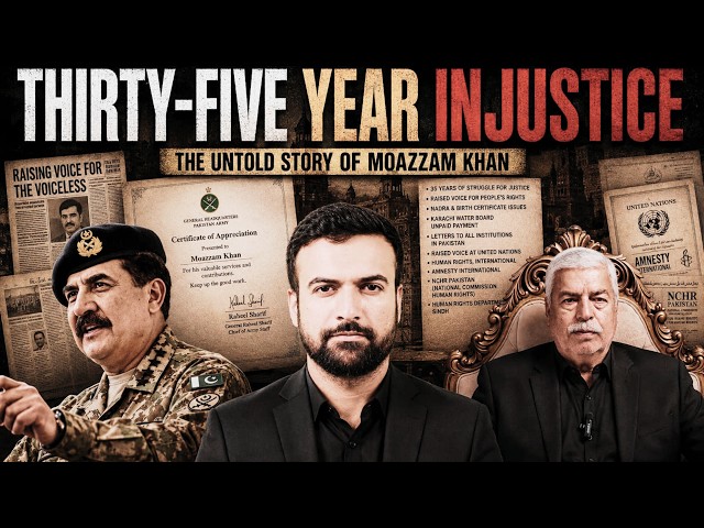 35 Years of Injustice: Moazzam Khan’s Untold Story | A Voice for Justice