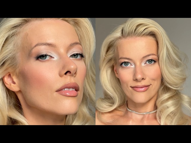White Eyeshadow Makeup Tutorial | Bright, Icy & Wearable | Elena Rachitskaya