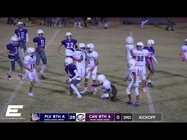Plainview 8th Grade A vs Canyon 8th Grade A