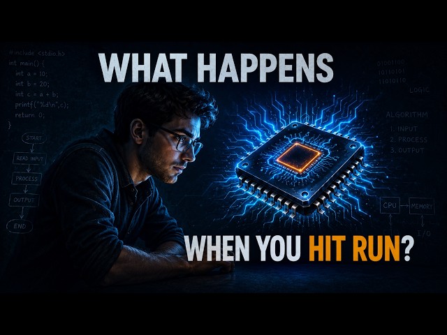What Actually Happens When You Hit Run? (CPU Explained)