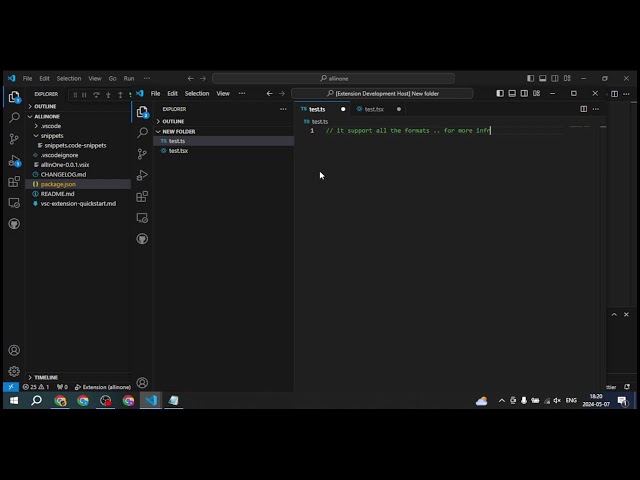 countinue of  viscode extention code snap update the published extentition