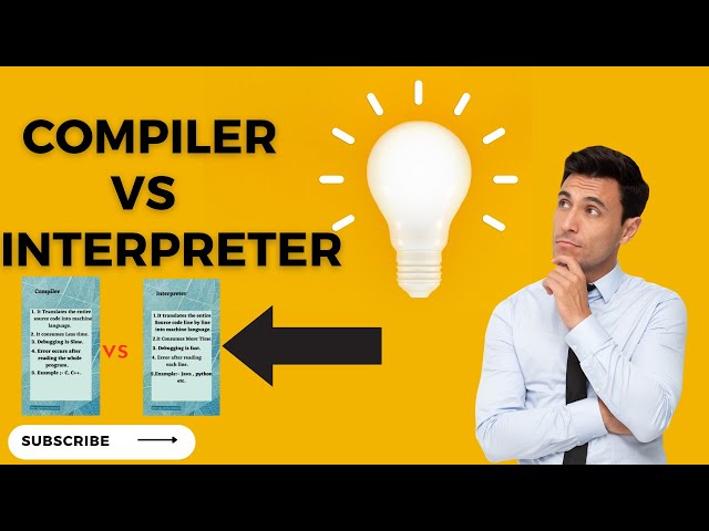 What Is A Compiler And Interpreter - In very simple language | programmersbond