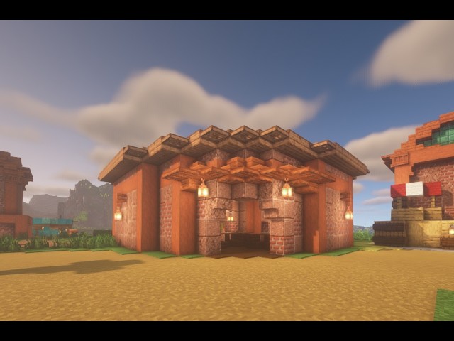 Minecraft : 1, Fishing town restaurant.