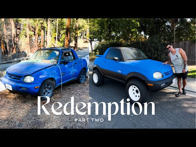 I spent 100 days restoring the “worst car of the 90’s”