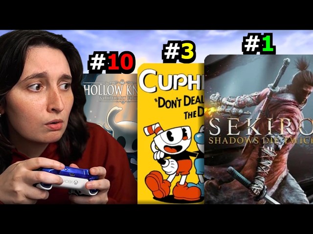 I Tried the 10 Hardest Games of All Time. It sucked.