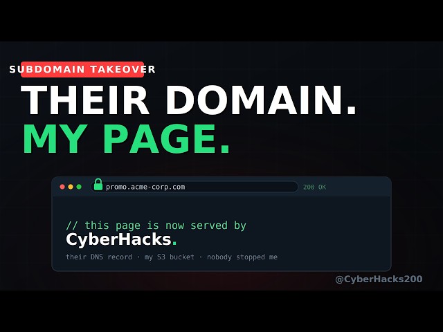 Bug Bounty #11: The Subdomain Nobody Deleted (The Takeover)