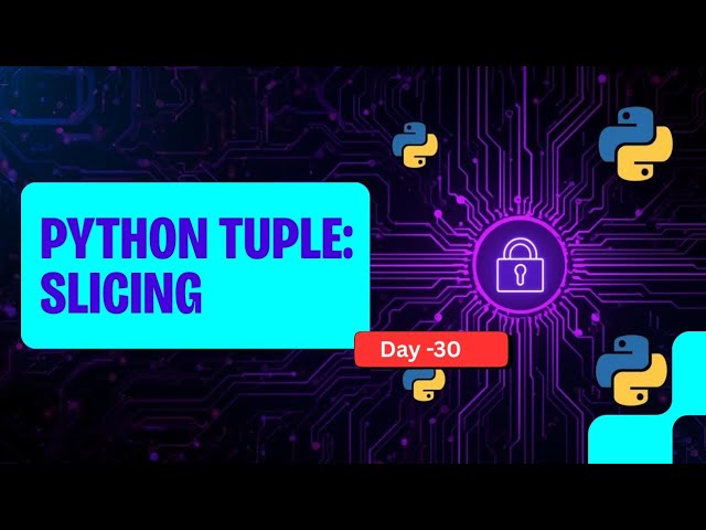 Day 30 Python Tutorial in Hindi | Slicing | Beginners