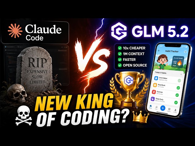 GLM 5.2 Beats ChatGPT & Claude? I Built a Flutter App for Under $1
