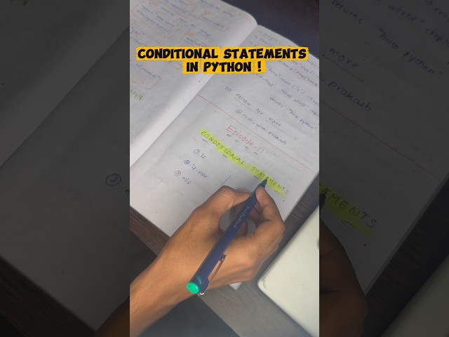 Episode 11 | Python lo decisions ela theeskuntam? 🤔 #python #coding #programming
