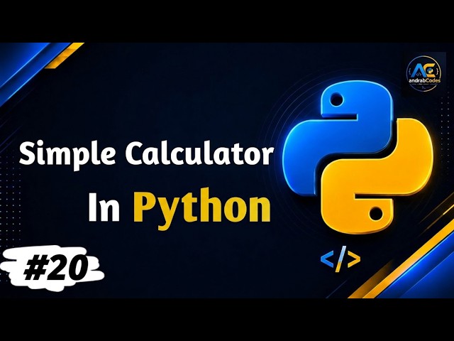 Build a Python Calculator Step by Step | Master If-Elif Statements | Python Tutorial