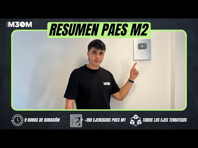 Resumen completo PAES M2 Regular 2025