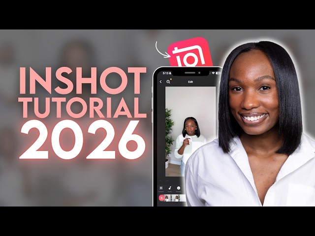 How To Edit A FULL Video In InShot | 2026 Beginner Tutorial