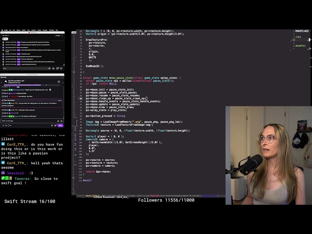 Almost done making a platformer in C