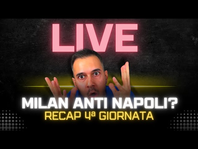 🔴 IL MILAN È L'ANTI-NAPOLI⁉️ FURIA TUDOR; IL CARRO DI ALLEGRI; CHIVU vs INZAGHI