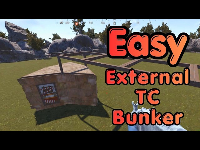 Easy External TC Bunker - Rust Base Design Guide 2026
