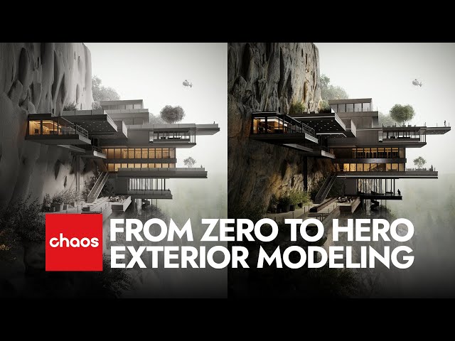 EXTERIOR MODELING / From Zero to Hero / 3ds Max Tutorial