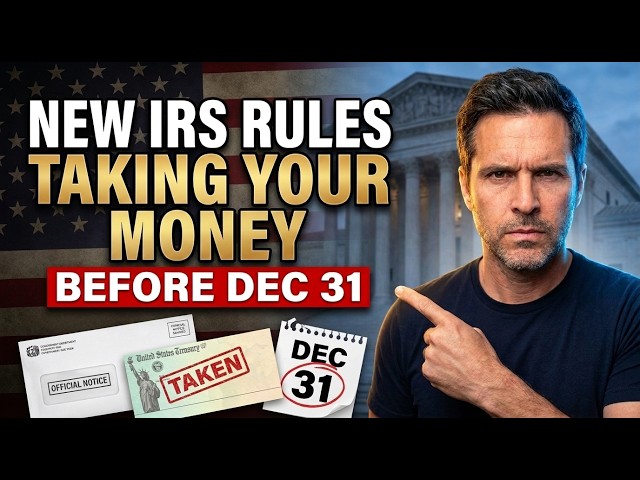 7 New IRS Rules Quietly Taking Money From Seniors — Fix Them Before December