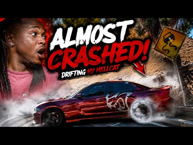I ALMOST CRASHED DRIFTING MY NEW HELLCAT! *CRAZY