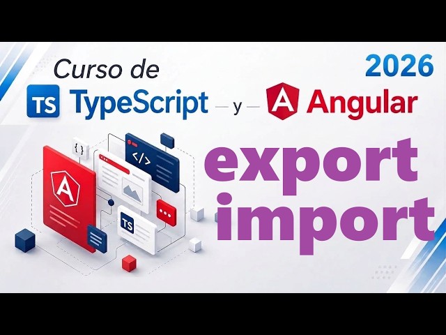 TypeScript-Angular Course from Scratch | EXPORT AND IMPORT BETWEEN FILES video(45)