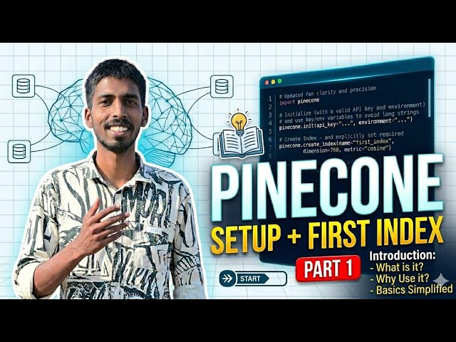 Pinecone Vector Database Explained | Setup Guide | Part 1 #pinecone @natanporai @nateherk 