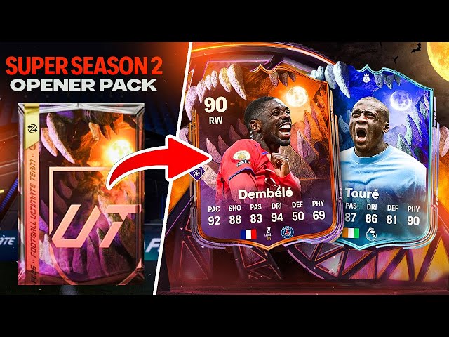 INSANE LUCK! 😱 9x NEW SUPER SEASON 2 OPENER PACKS! #eafc26