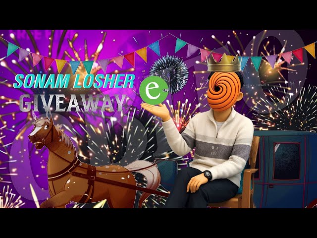Sonam LOSHER Giveaway in Bangladesh server and Nepal 🔥 [Live streaming of Obito